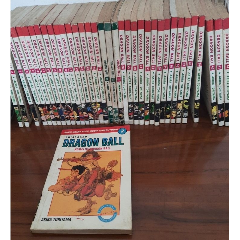 Komik Dragon Ball List Merah Cabutan