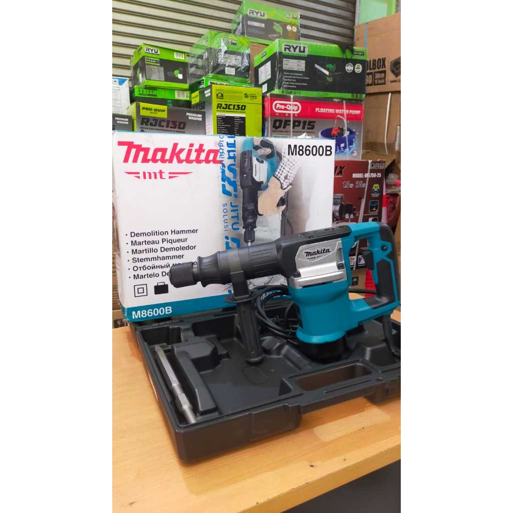 MAKITA M8600 Mesin Bor Demolition Hammer Drill / Bor Bobok Beton (Pengganti Maktec MT860)