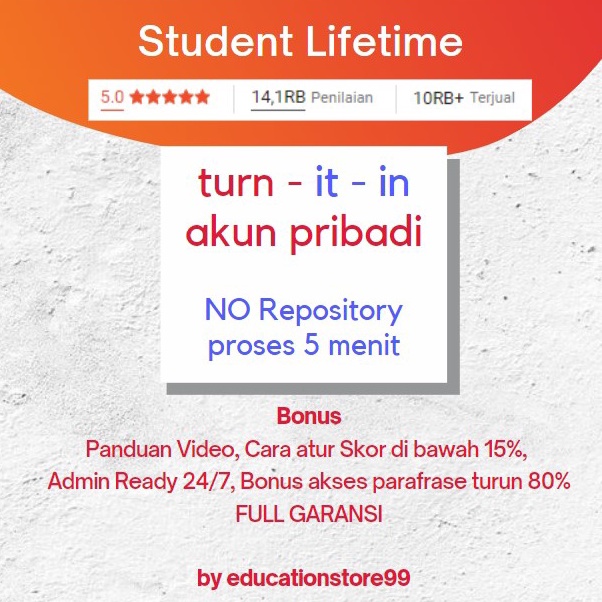 ART L59R TURN ID IN No Repository Lifetime  Software Cek Plagiat Bonus Guide Menurunan Skor Video Pe