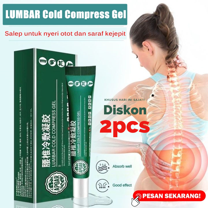2PCS | Temukan APGAR lumbar cream Lutut Gel Pereda Lumbar Spine Joint Pain Cervical Disc Gel 20g Joi