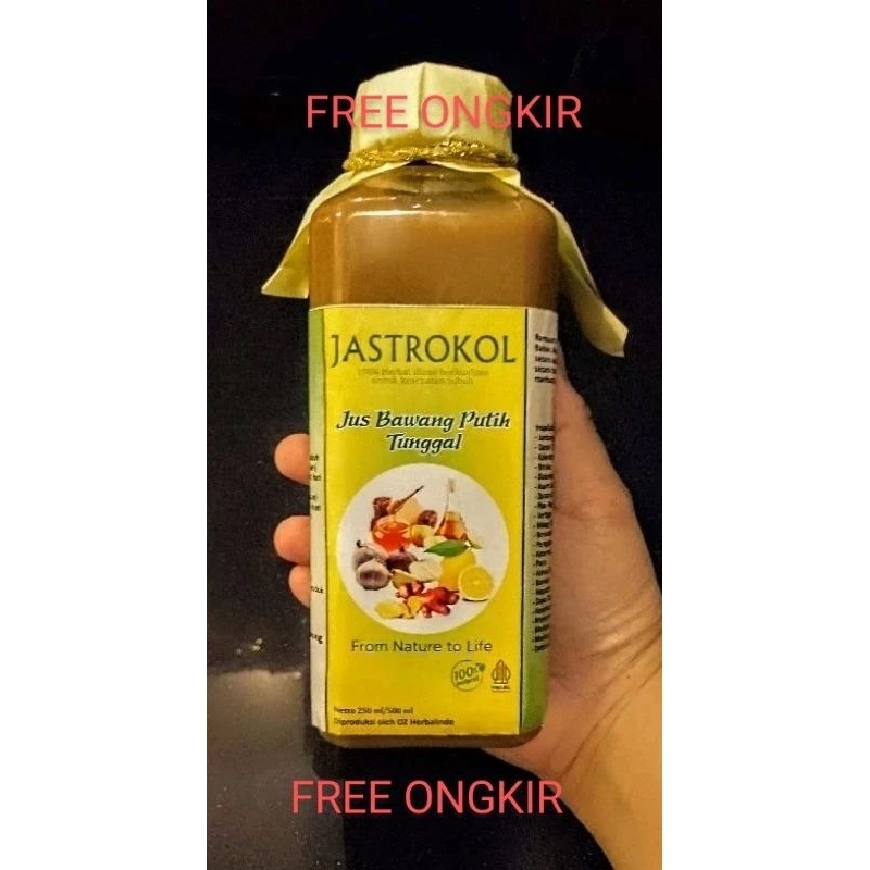 

Free Ongkir Jus bawang putih tunggal,jahe merah,lemon,cuka apel,madu hutan untuk stroke,jantung,hipertensi,diabetes,kolesterol / herbal jamu bawang putih tunggal JASTROKOL