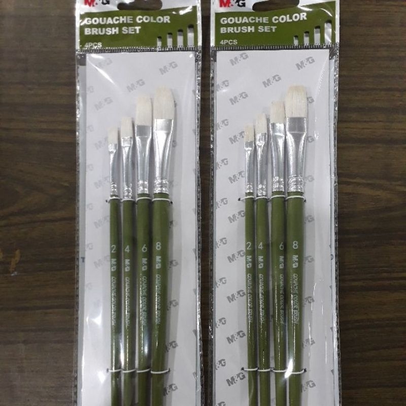 

GOUACHE COLOR BRUSH ABH97891 SET 4pcs : M&G