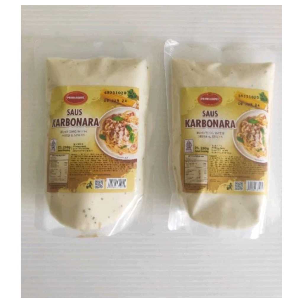 

Prima Agung saus karbonara 1kg/ saus carbonara