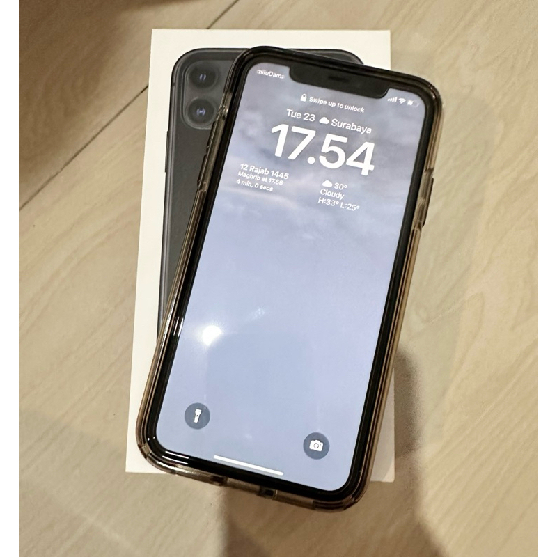 preloved bekas second hp iphone 11 128 giga ibox