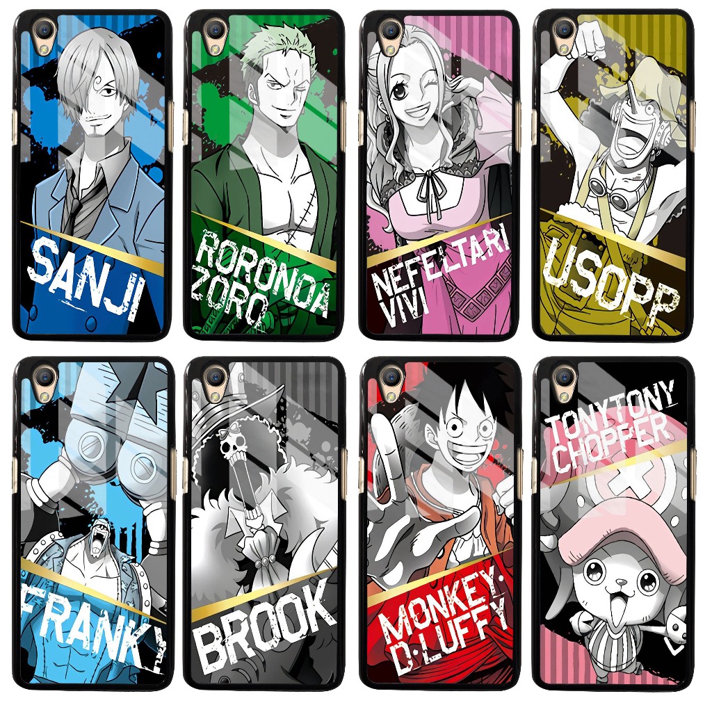 Nelcel Case Oppo A37 A37F NEO 9 Casing Oppo A37 A37F NEO 9 Motif One Piece Nakama 02 Case Glossy Cas