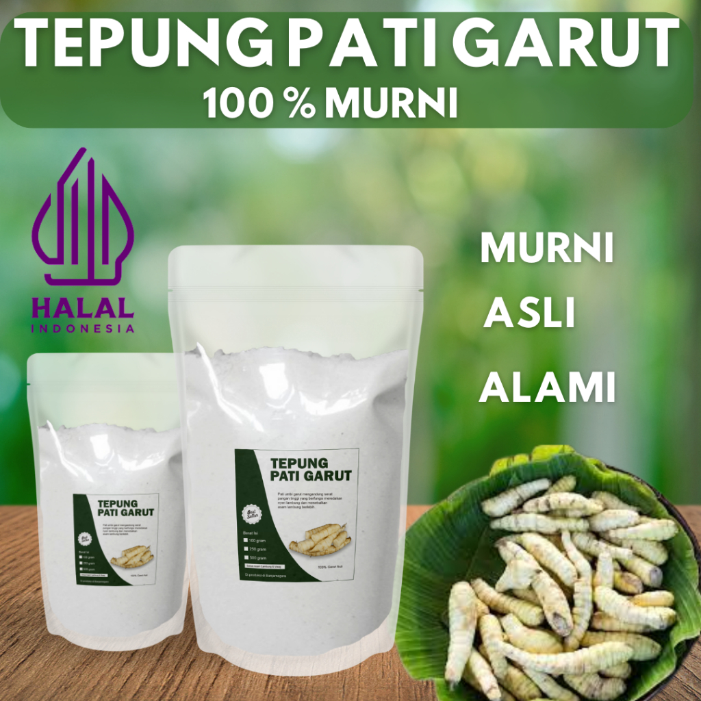 

Tepung Pati Garut 1 Kg Asli Pati Irut Pati Angkrik Original