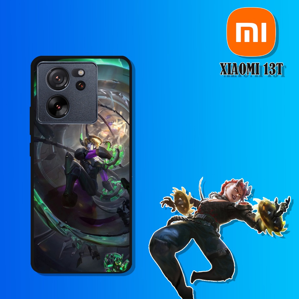 CUSTOM CASE GLOSSY [ HD10] ALL TYPE XIAOMI 13T MOTIF DYRROTH MOBILE LEGENDS