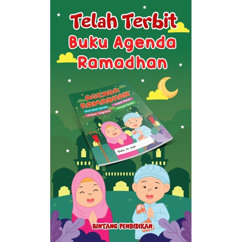 BUKU KEGIATAN RAMADHAN ANAK UNTUK TK/SD/SMP