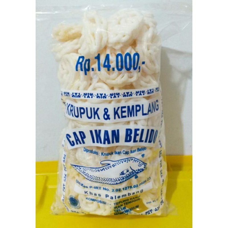 

(Ready Medan) Kerupuk kemplang matahari kecil 150g rasa bawang khas palembang