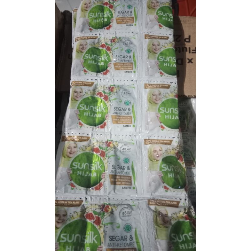 sunsilk hijab isi 2 renceng isi 24pc