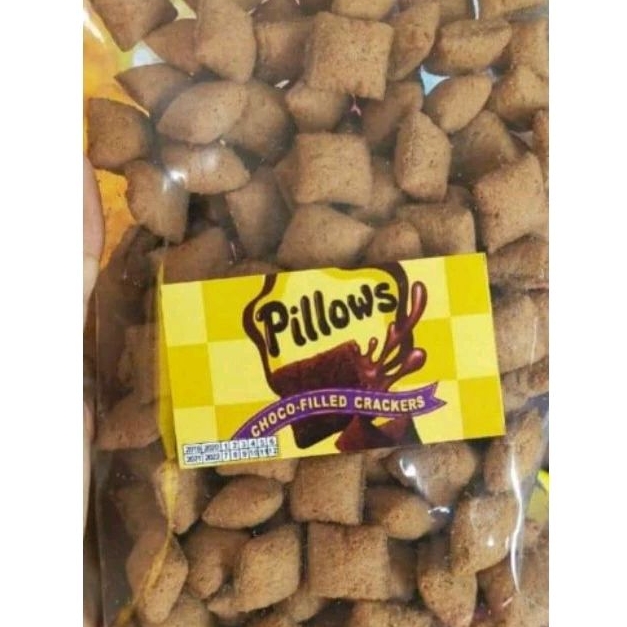 

Snack oishi pillows choco filled crackres pillow coklat 250gr