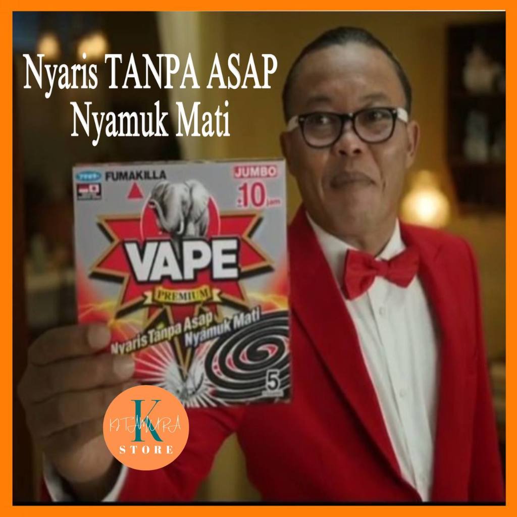 OBAT NYAMUK BAKAR COIL VAPPEE  VAPEE JUMBO PREMIUM FUMAKILLA OBAT NYAMUK BAKAR  OBAT NYAMUK BAKAR WA