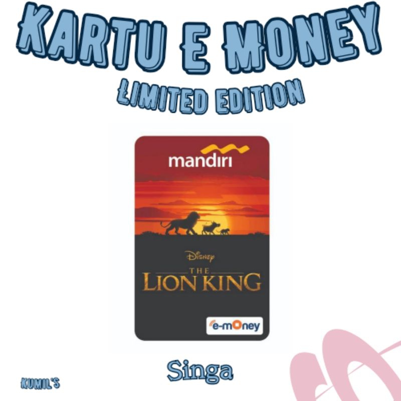 

Kartu E Money Limited Edition / Support NFC