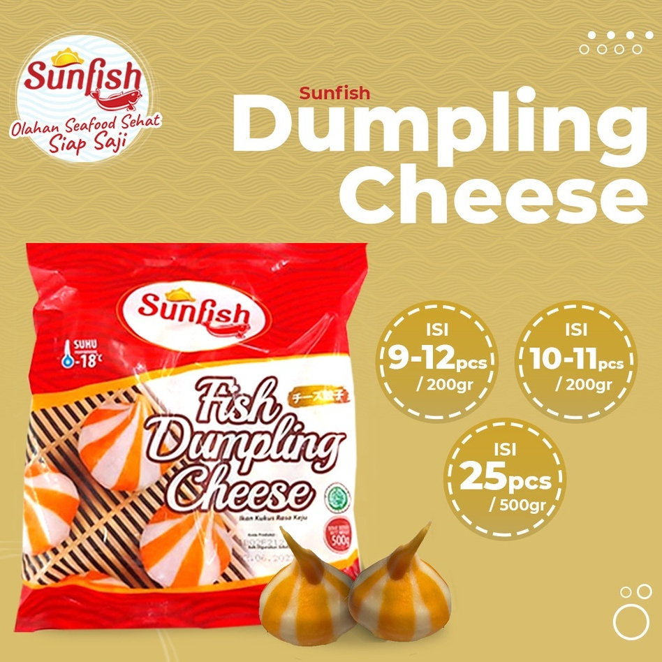 

Sunfish Cheese Dumpling 200gr