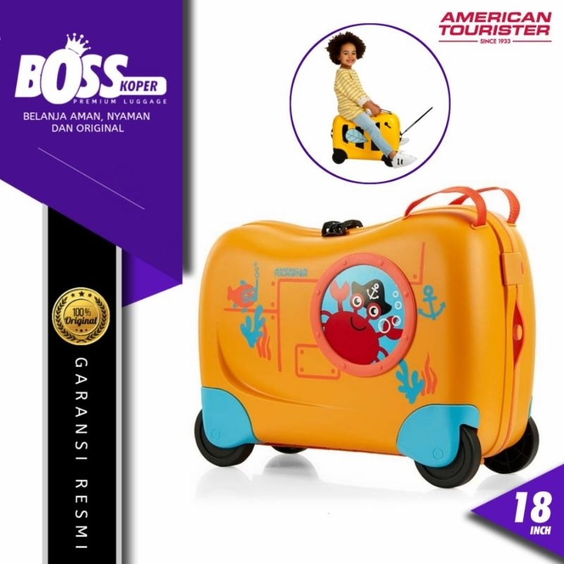 Koper Anak Duduk AMERICAN TOURISTER Koper Tunggang Original