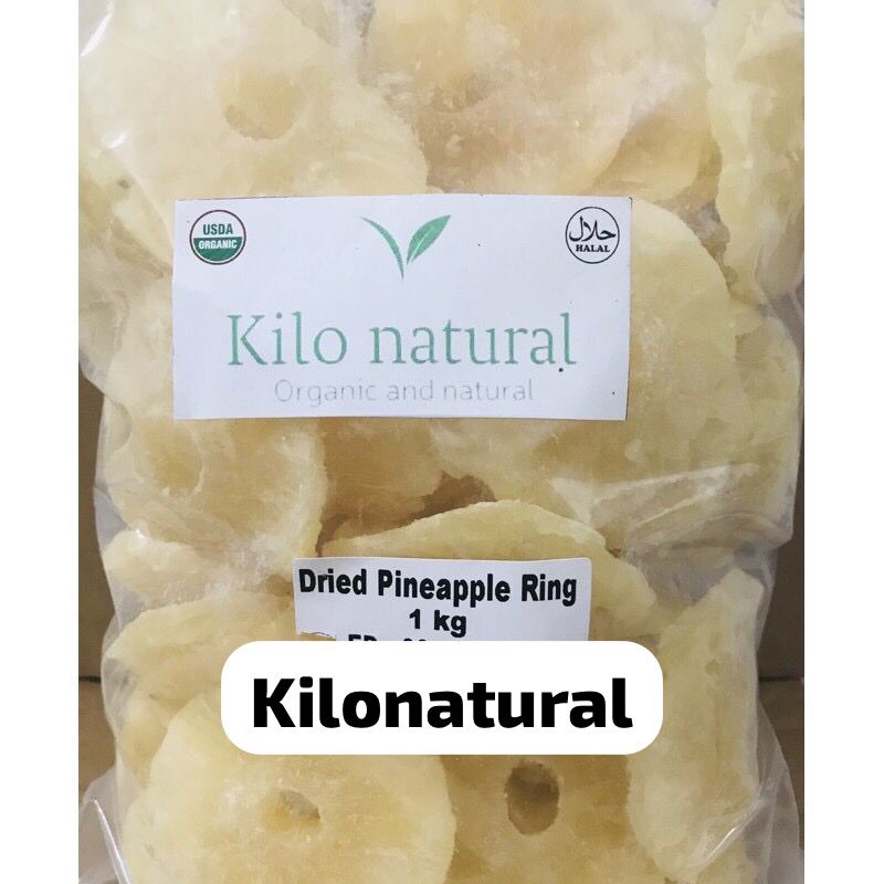 

DRIED PINEAPPLE RING / BUAH NANAS KERING 1KG