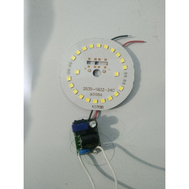 LED AC 18WATT BERDRIVER NYALA SANGAT TERANG.(LEBIH TERANG DARI LED AC JOST)