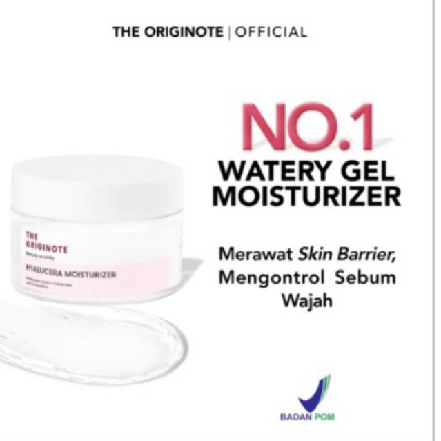 The Originote Hyalucera Moisturizer Gel // The Originote Moisturizer Moist // The Originote Mois Pel