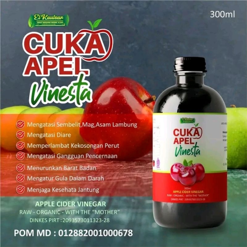 

CUKA APEL VINESTA ELKAUTSAR 300 ML