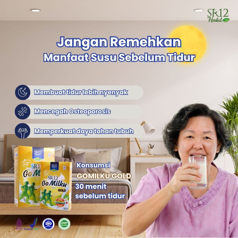 

GOMILKU SR12 GOLD / SUSU KAMBING / SUSU ETAWA KUALITAS PREMIUM