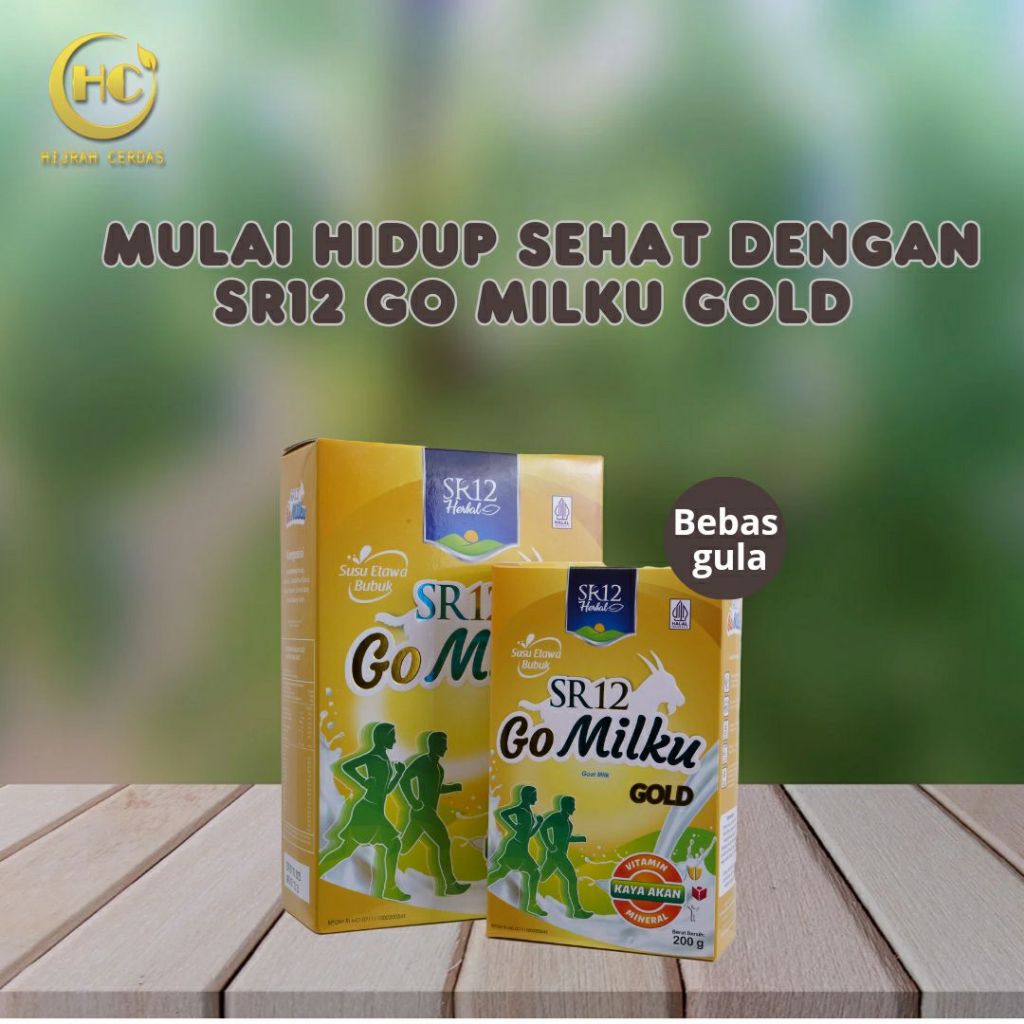 

SR12 GOMILKU GOLD SUSU KAMBING ETAWA KAYA VITAMIN DAN MINERAL BEBAS GULA RENDAH LEMAK MEMBANTU MEJAGA KESEHATAN TULANG