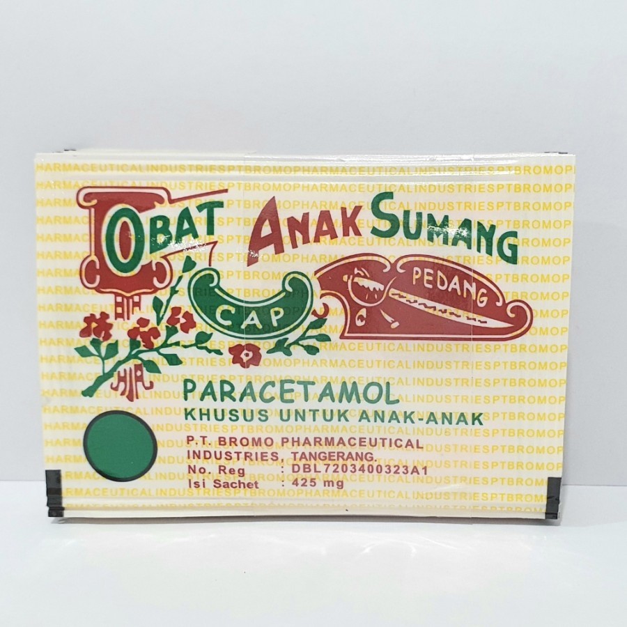 Obat Anak Sumang Cap Pedang per sachet
