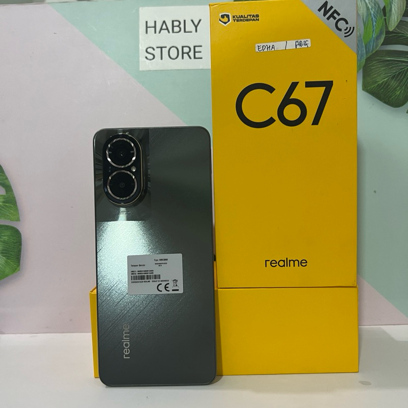 REALME C67 8/256GB SECOND FULLSET ORIGINAL