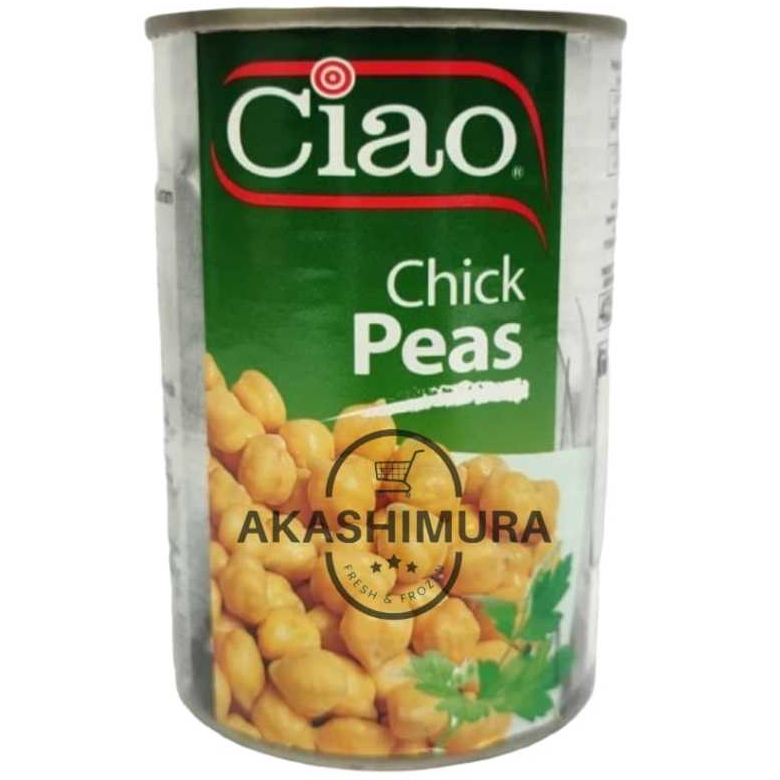 

Ciao Kacang Arab 400gr - Chick Peas / Garbanzo Beans Kaleng from Italy