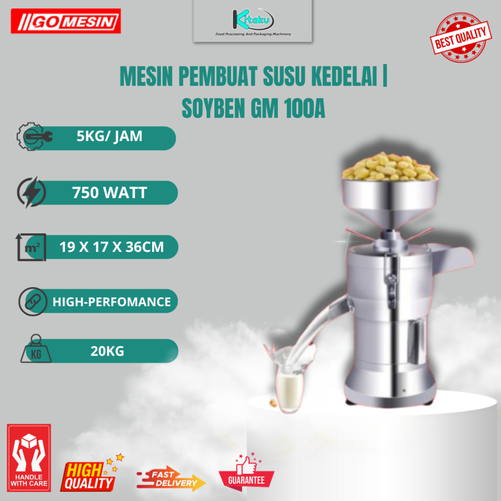 MESIN PEMBUAT SUSU KEDELAI GM-100A