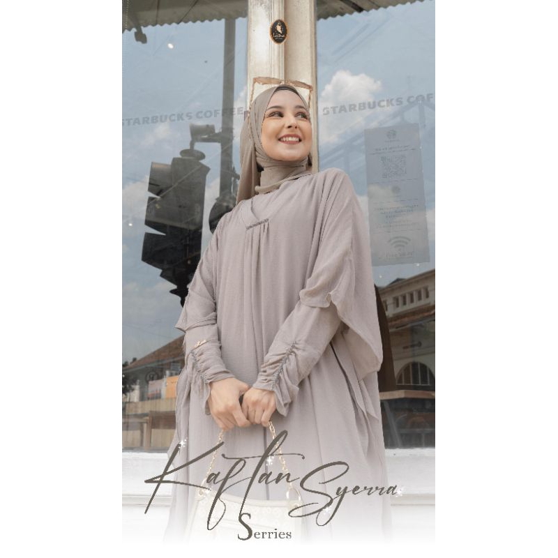 Gamis Syerra by Luna Hijab | Kaftan Luna hijab | Luna hijab kudus