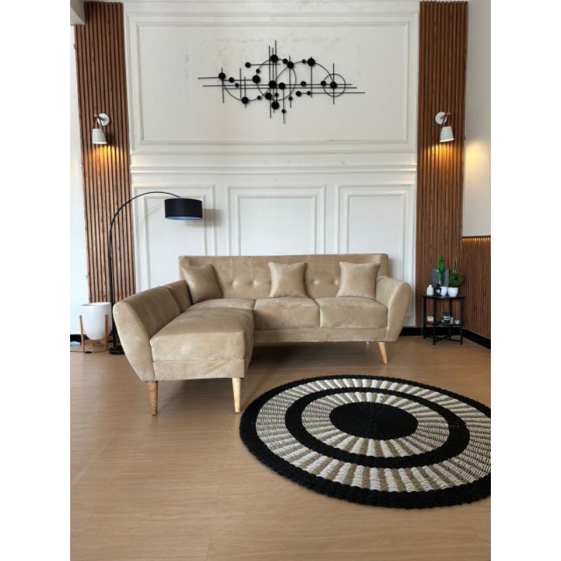 sofa leter l minimalis terbaru