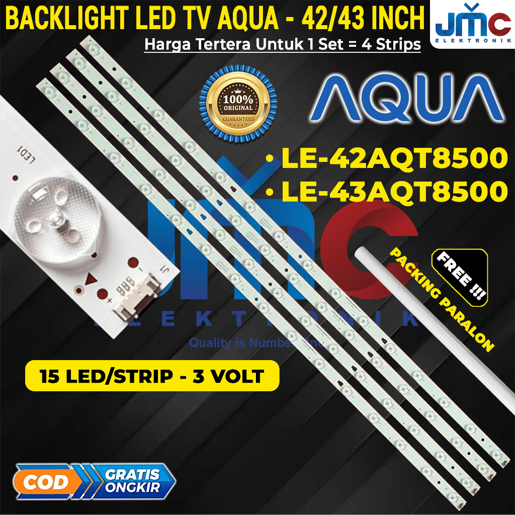 Backlight TV AQUA 42 Inch LE42AQT8500TF LE42AQT8500 LE43AQT8500