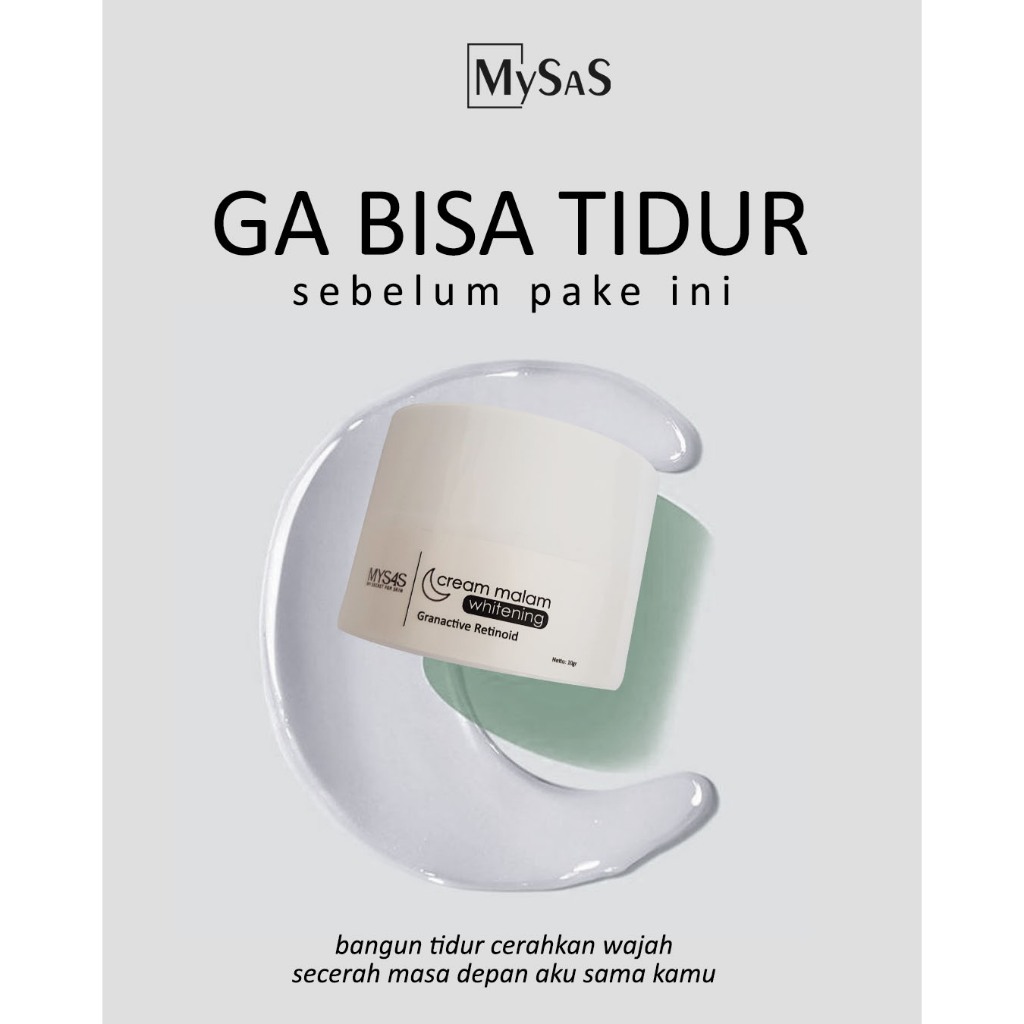 Cream Malam Whitening MySAS