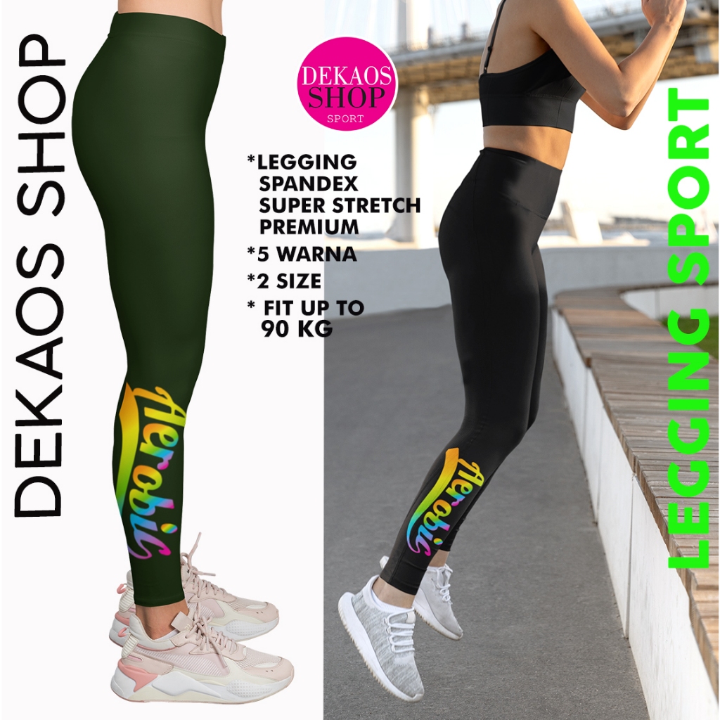 CELANA SENAM WANITA / CELANA LEGGING SENAM / LEGGING AEROBIC / LEGGING SENAM JUMBO / LEGGING WANITA 