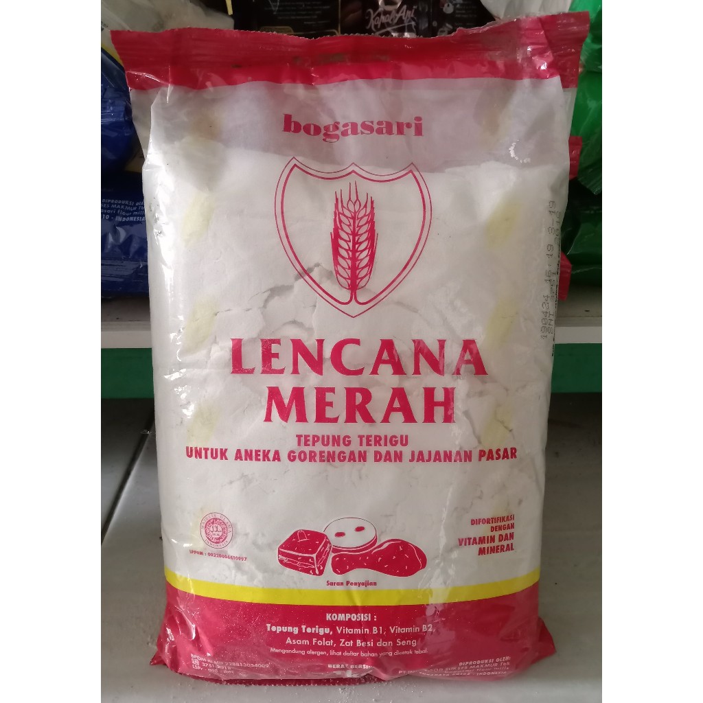 

TEPUNG TERIGU LENCANA MERAH 1KG