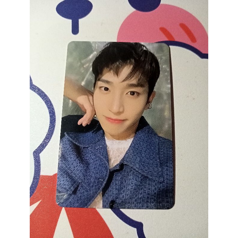The boyz Photocard sangyeon Selca album Thrill ride Kick ver