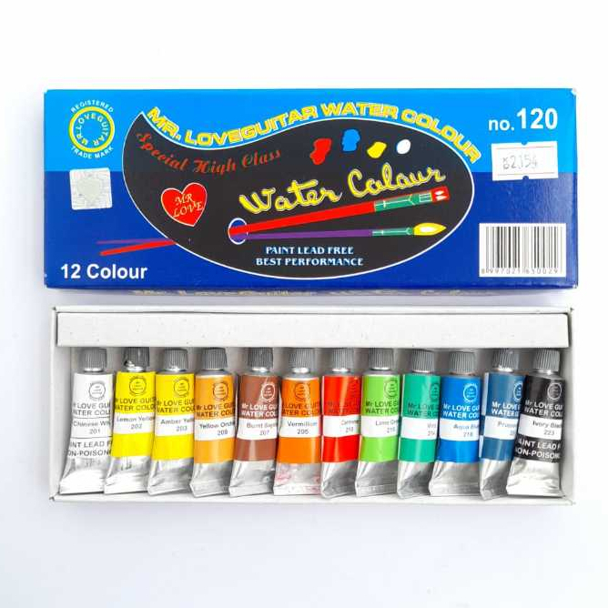 

CAT AIR / WATERCOLOR PAINT / WATERCOLOUR PAINT GUITAR / MEDIA 120