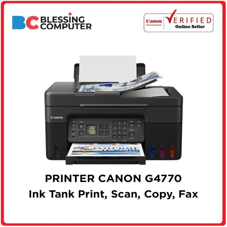 PRINTER CANON G4770 Ink Tank PSC FAX