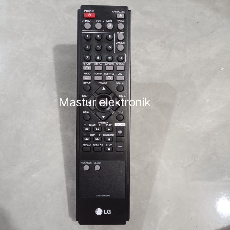 REMOTE REMOT DVD COMPO LG AKB32713201 ORIGINAL