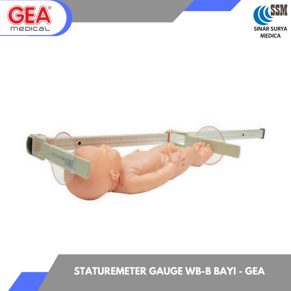 STATURE METER GAUGE WB-B BAYI - GEA / ALAT PENGUKUR PANJANG BADAN BAYI
