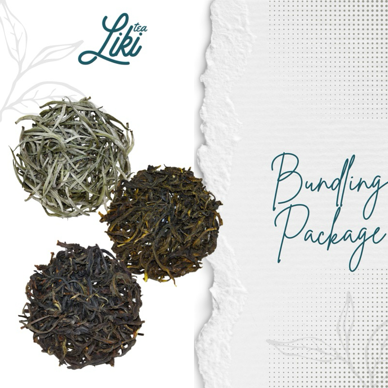 

Liki Tea (gift package white tea, red sinensis, green sinensis) 40 g
