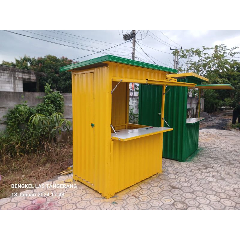 Custom booth container UK 120x100x200