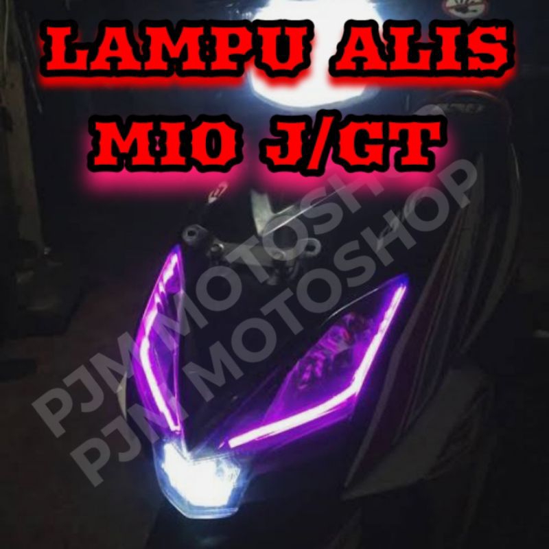 LAMPU ALIS MIO J MIO GT SEPASANG KANAN KIRI 30CM BONUS DEMON DEVIL EYES COD