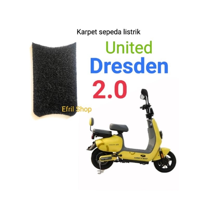Karpet sepeda listrik United Dresden 2.0
