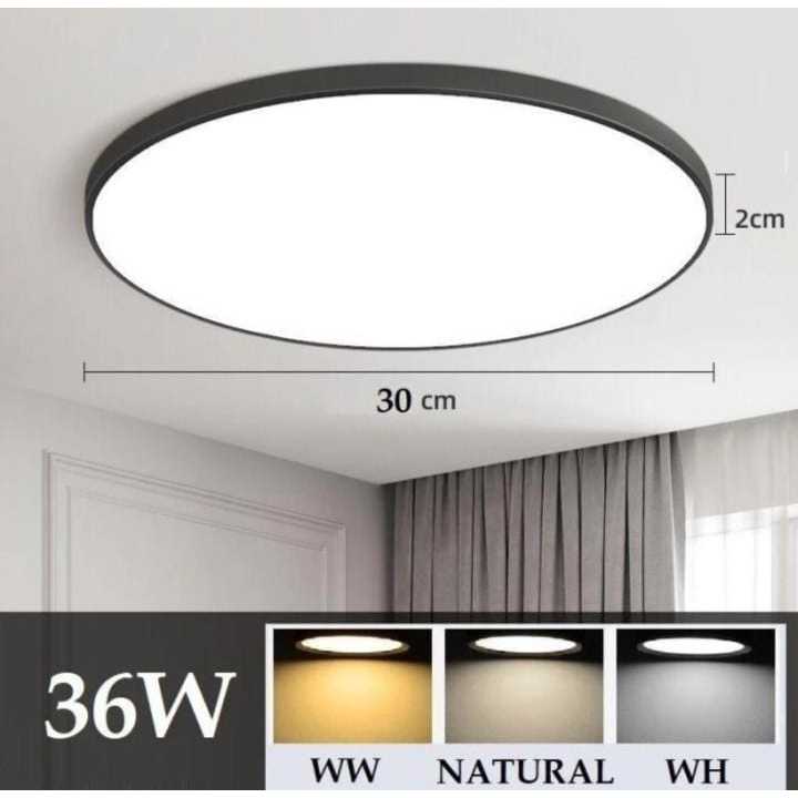 LAMPU LED CEILLING / LAMPU LED DOWNLIGHT / LAMPU LED PLAFON 3 WARNA CAHAYA FATRO SA605