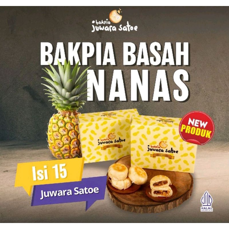 

bakpia basah nanas premium