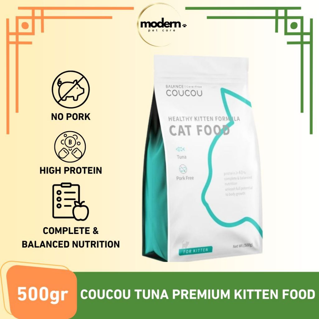 COUCOU Tuna Premium Kitten Food Freshpack 500gr