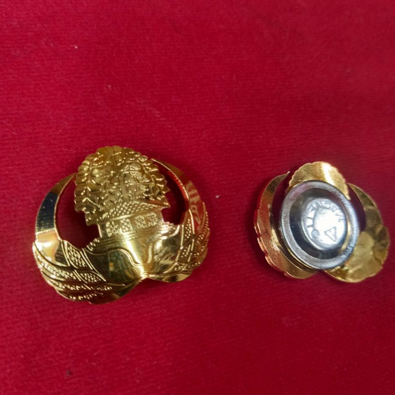 pin korpri kuningan / pin korpri premium