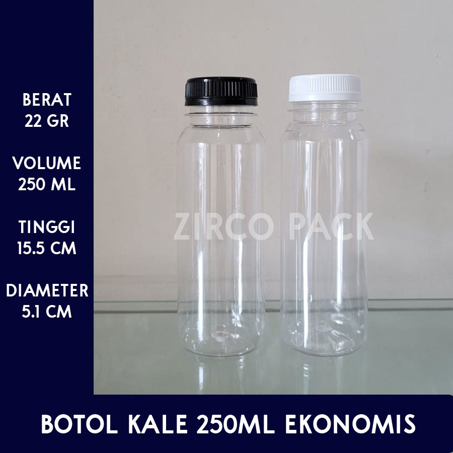 Botol Kale 250ml / Botol Plastik Kale 250ml EKONOMIS