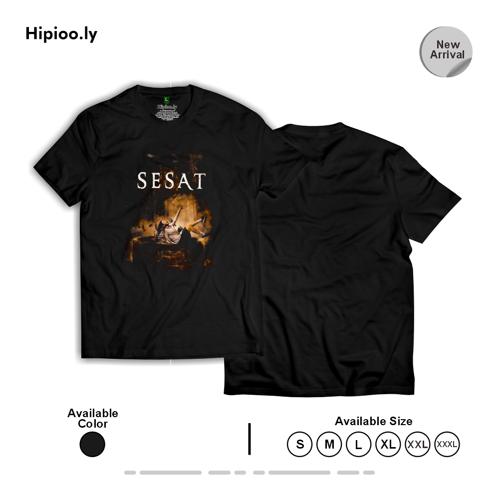 KAOS SESAT | KAOS FILM INDONESIA | KAOS FILM HOROR | KAOS COTTON COMBED 24S | HIPIOO.LY